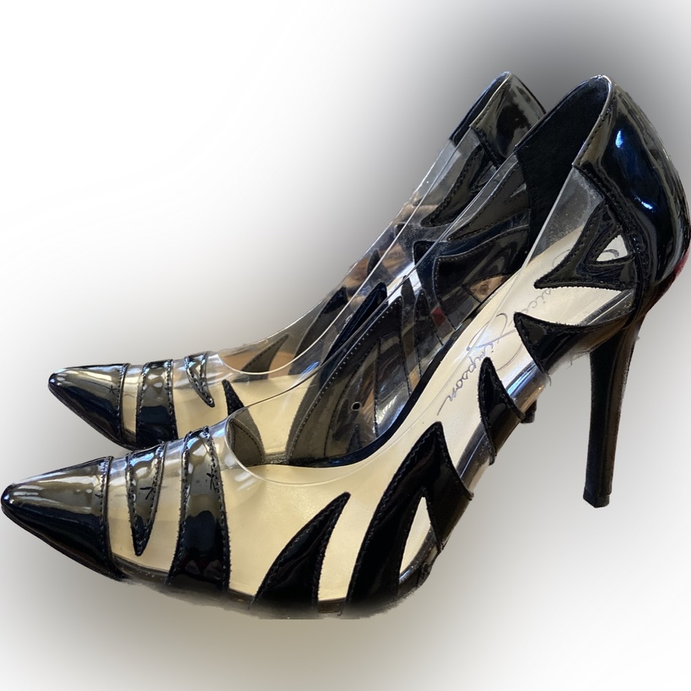 Elegant Black Stiletto Heels - Picture 2 of 9